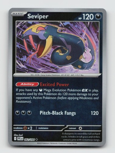 Seviper 062 094 uncommon pfl - uncommon,