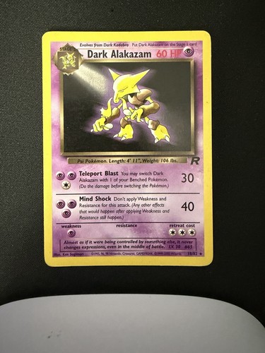 Alakazam scuro 82 - alakazam, 18/82
