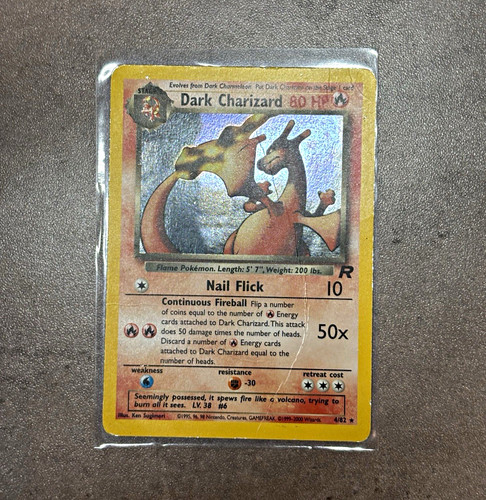 Pokémon tcg dark - tcg, charizard