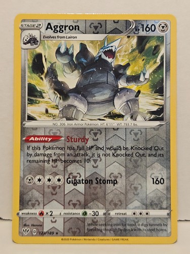 Aggron 123 189 reverse - aggron,