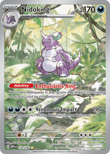 Nidoking 174 165 - nidoking, 174/165