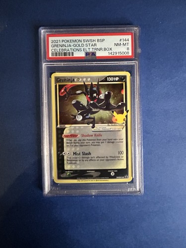 Greninja gold star swsh144 - greninja,