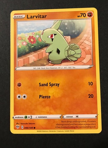 Larvitar 086 189 common - larvitar, 086/189